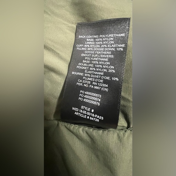 Tna The Super Puff₂O™ Mid Length - Rainstop™  Sz S - Picture 7 of 14